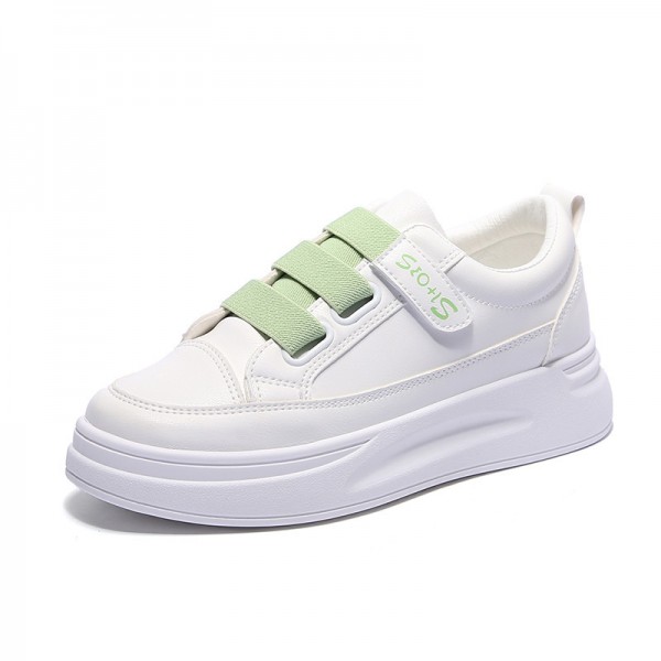 Women Fashion Round Toe Lace-Up Sneakers