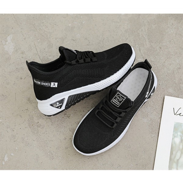 Women Fashion Casual Mesh Fly Woven Breathable Sneaker