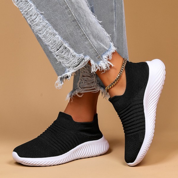 Women'S Plus Size Casual Mesh Breathable Sneakers